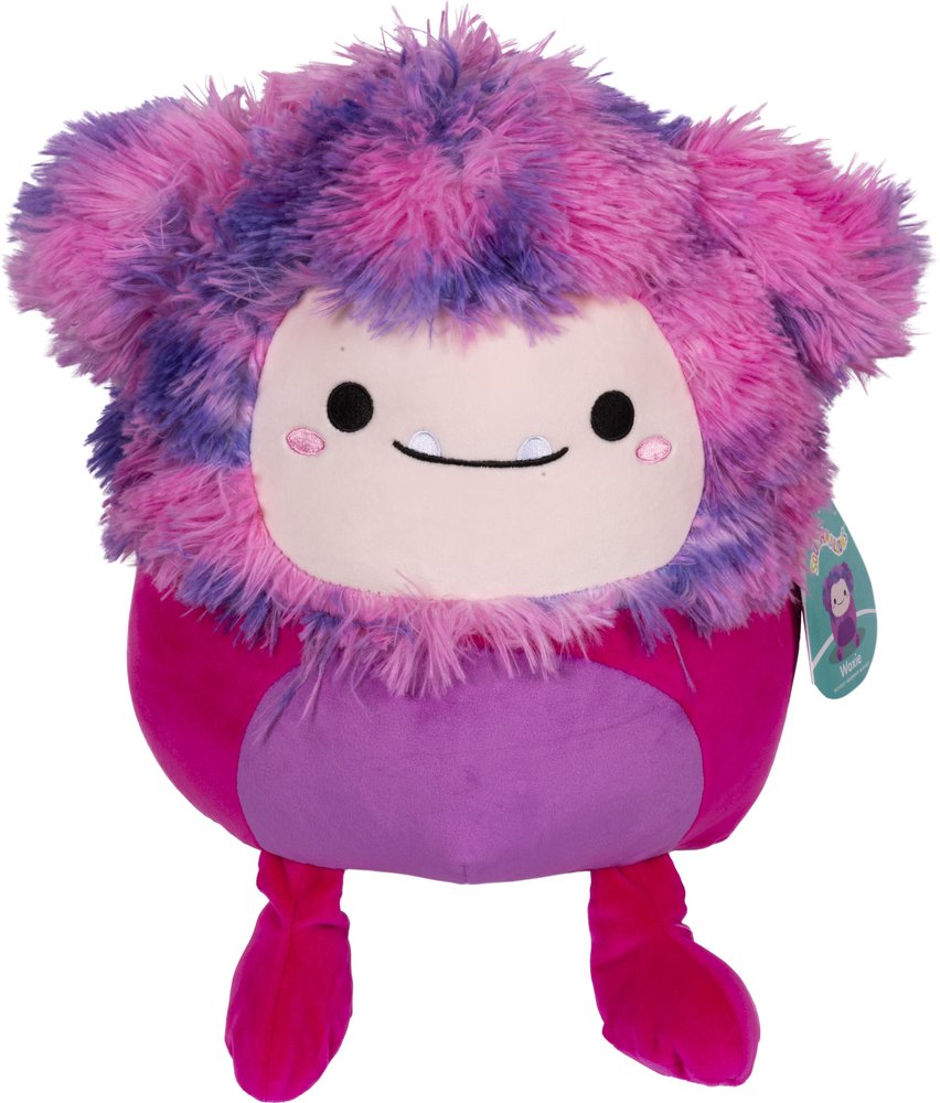 Squishmallows. Woxie Bigfoot 30cm Rot