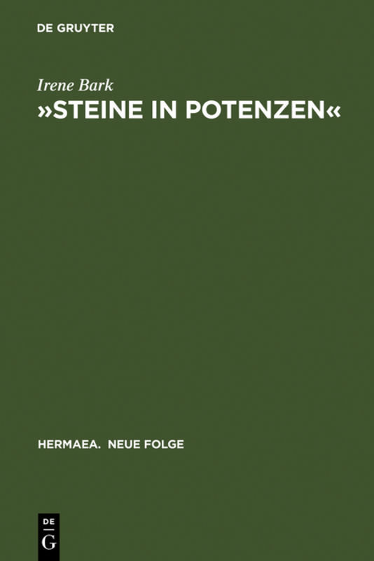 »Steine in Potenzen«