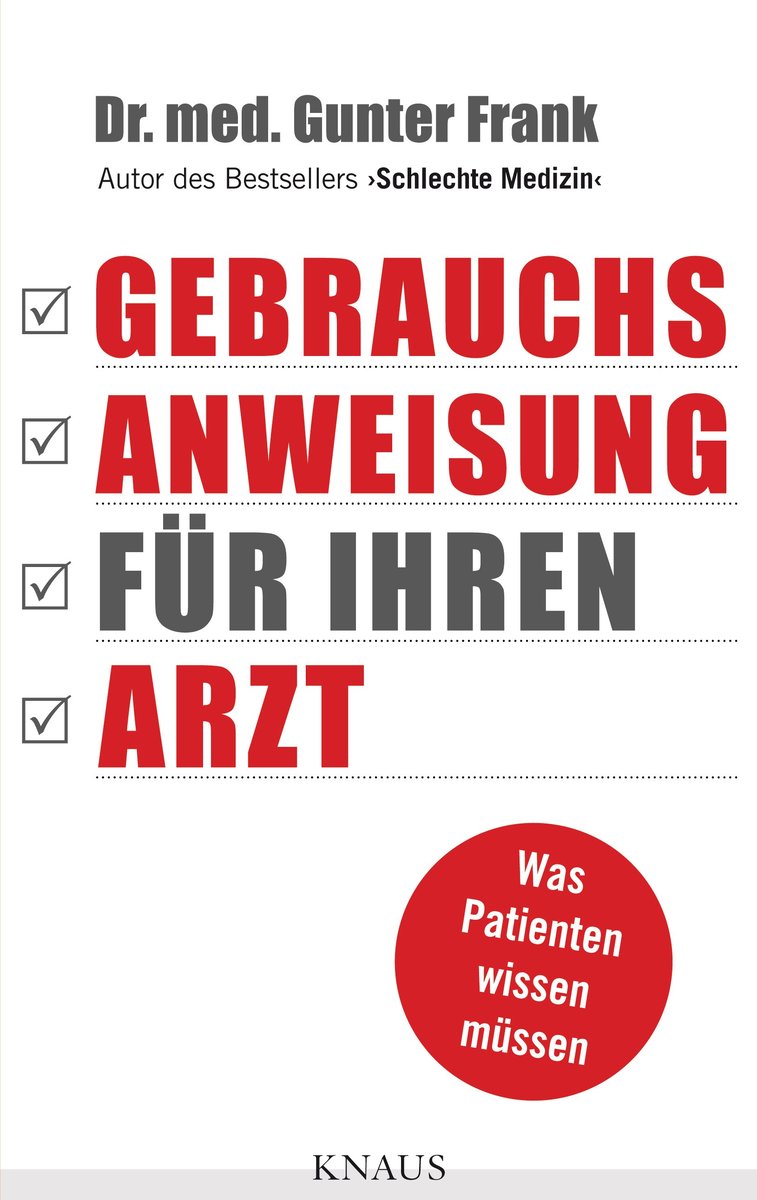 Gebrauchsanweisung für Ihren Arzt