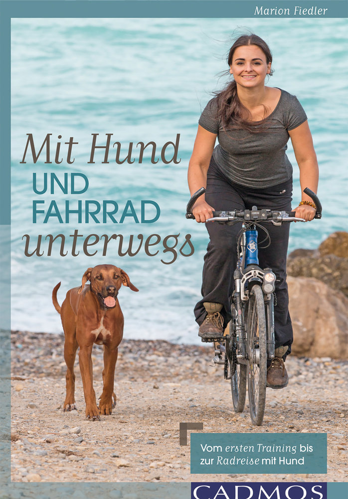 Mit Hund und Fahrrad unterwegs