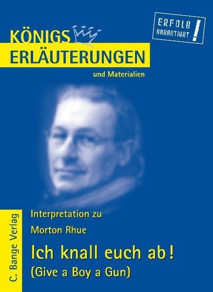 Ich knall euch ab! - Give a Boy a Gun von Morton Rhue. Textanalyse und Interpretation