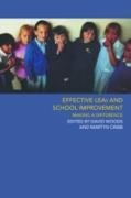 Effective LEAs and School Improvement