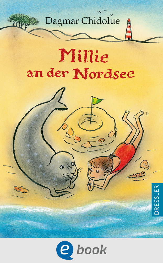 Millie an der Nordsee