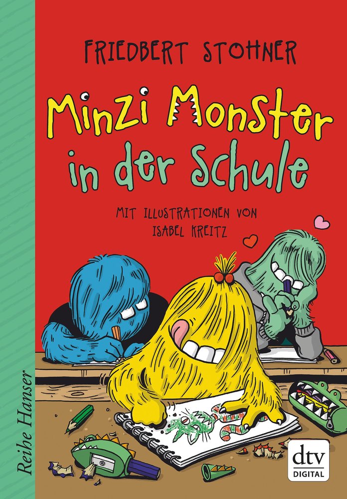 Minzi Monster in der Schule