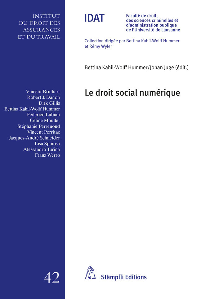 Le droit social numérique