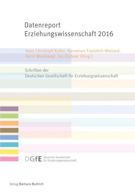 Datenreport Erziehungswissenschaft 2016