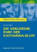 Die verlorene Ehre der Katharina Blum. Königs Erläuterungen