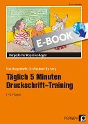 Täglich 5 Minuten Druckschrift-Training