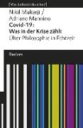 Covid-19: Was in der Krise zählt. Über Philosophie in Echtzeit