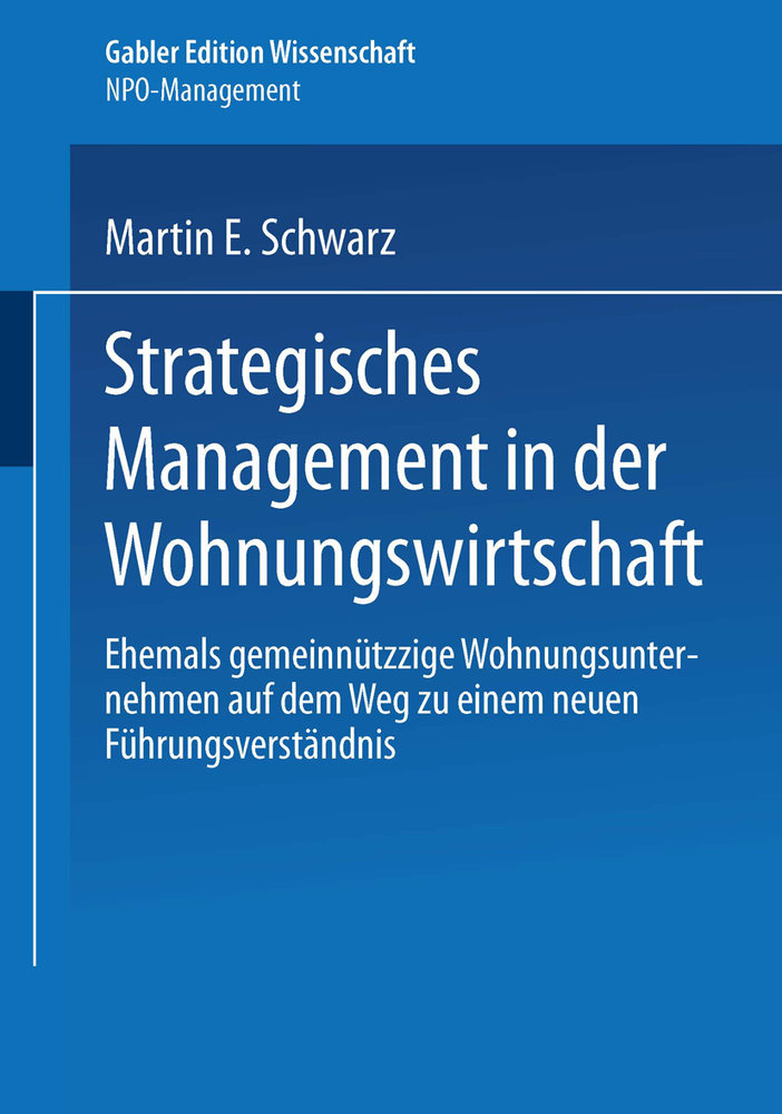 Strategisches Management in der Wohnungswirtschaft