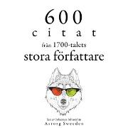 600 citat från 1700-talets stora författare