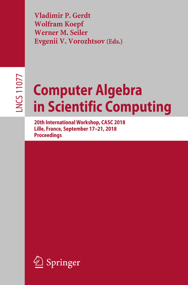 Computer Algebra in Scientific Computing