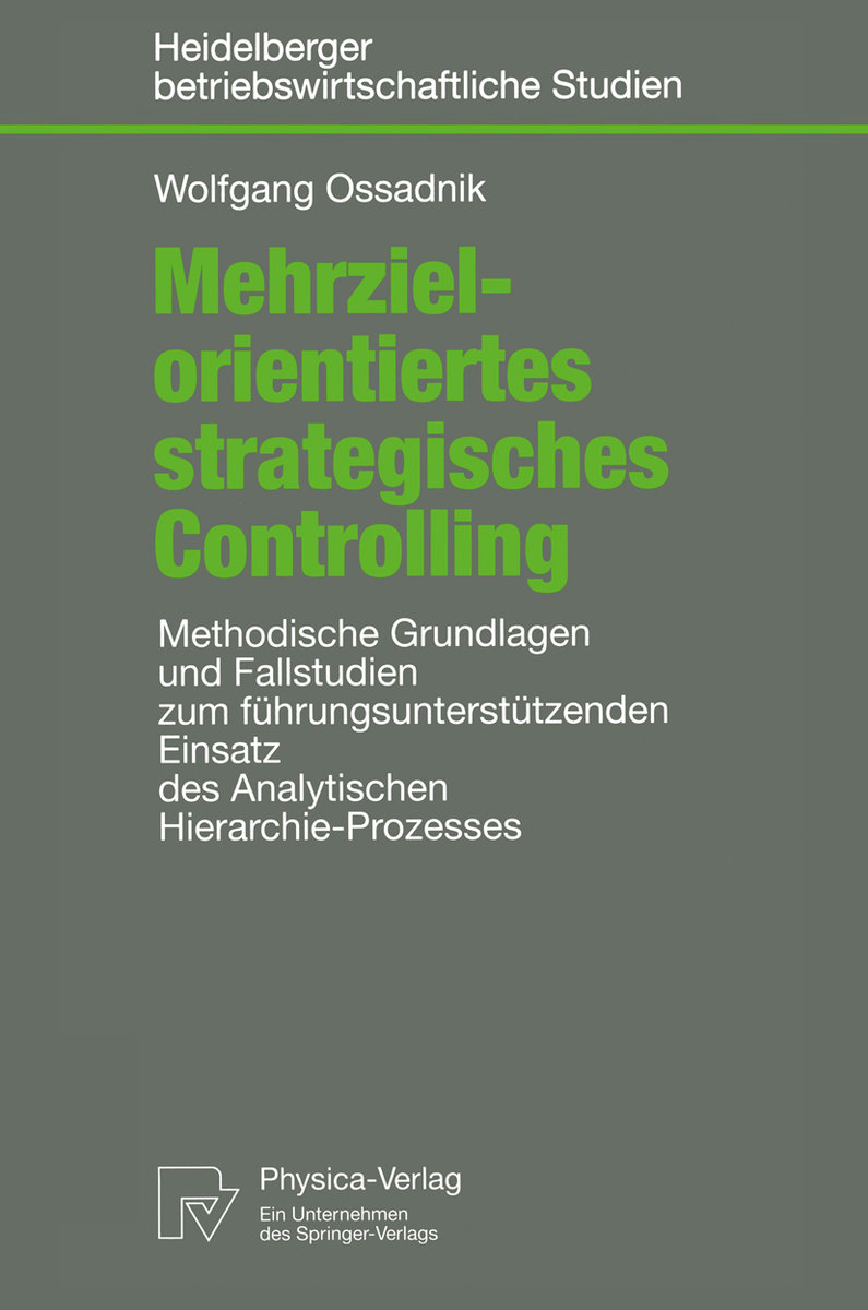 Mehrzielorientiertes strategisches Controlling