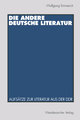 Die andere deutsche Literatur