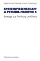 Sprechwissenschaft & Psycholinguistik 5