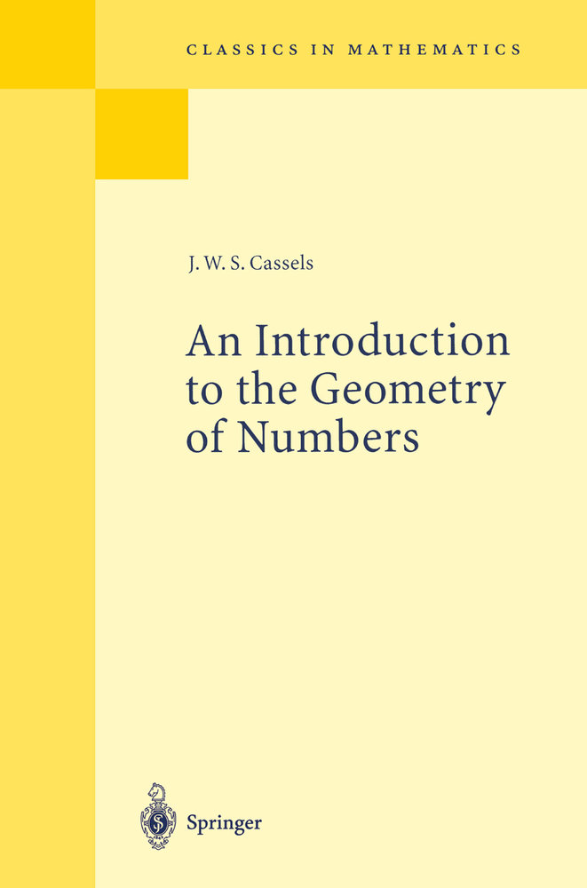 An Introduction to the Geometry of Numbers