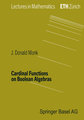 Cardinal Functions on Boolean Algebras