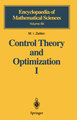 Control Theory and Optimization I