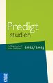 Predigtstudien 2022/2023 - 1. Halbband