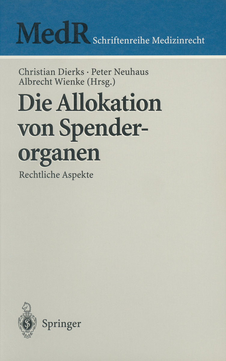 Die Allokation von Spenderorganen