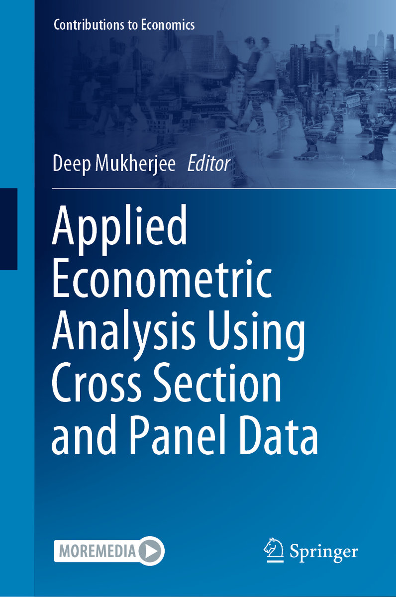 Applied Econometric Analysis using Cross Section and Panel Data