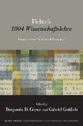 Fichte's 1804 Wissenschaftslehre