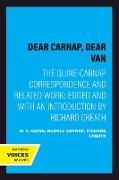 Dear Carnap, Dear Van