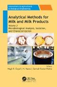 Analytical Methods for Milk and Milk Products