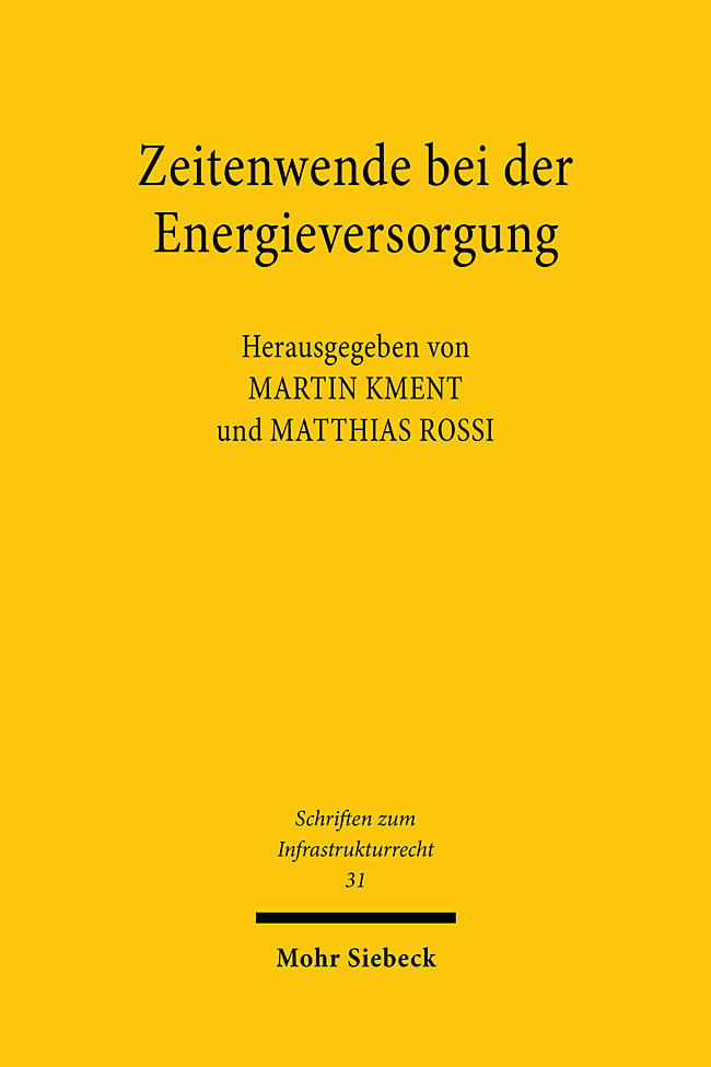 Zeitenwende bei der Energieversorgung