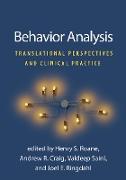 Behavior Analysis