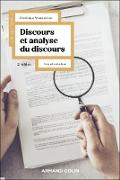 Discours et analyse du discours - 2é éd