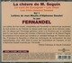 Les lettres de mon Moulin vol 1 lus par Fernandel - Chevre de M Segui