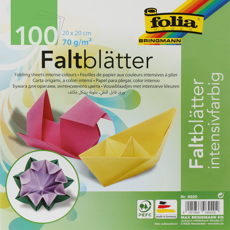 FOLIA© Faltblätter Intensiv