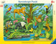 Ravensburger Kinderpuzzle - 05140 Tiere im Regenwald - Rahmenpuzzle für Kinder ab 3 Jahren, mit 11 Teilen