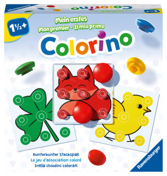 Ravensburger 20981 Mein erstes Colorino, Lernspiel - So wird Farben lernen zum Kinderspiel - Der Spieleklassiker für Kinder ab 1,5 Jahren