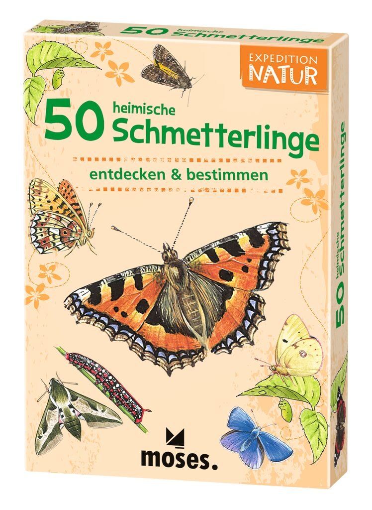 50 heimische Schmetterlinge