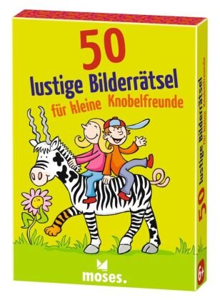 50 lustige Bilderrätsel für Knobelfreunde (Kartenspiel)