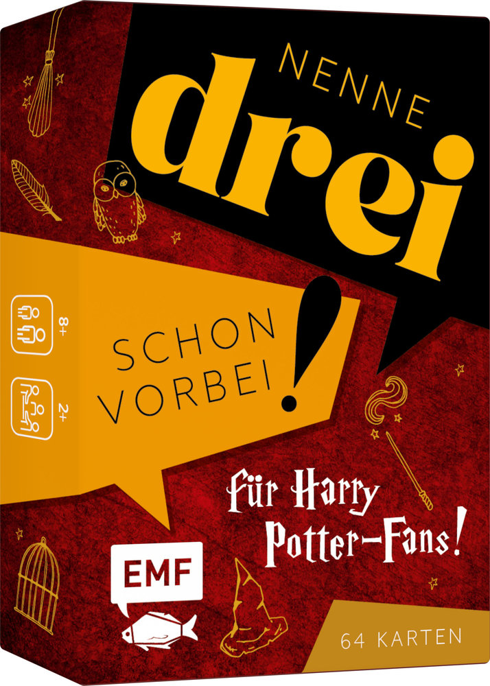 Kartenspiel: Nenne drei - schon vorbei! ... für Harry Potter-Fans!