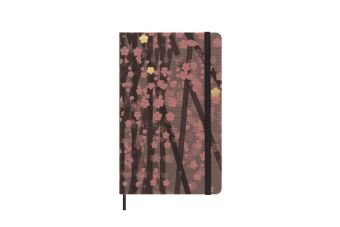 Moleskine Notizbuch - Sakura, Large/A5, Fester Stoffeinband, Liniert