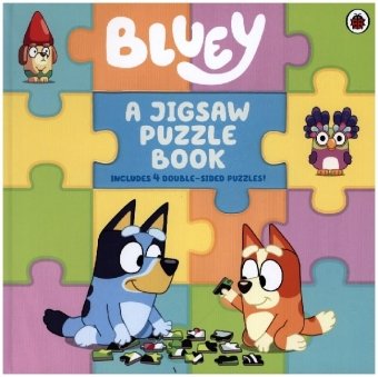 Bluey: A Jigsaw Puzzle Book