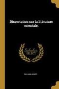 Dissertation Sur La Litérature Orientale