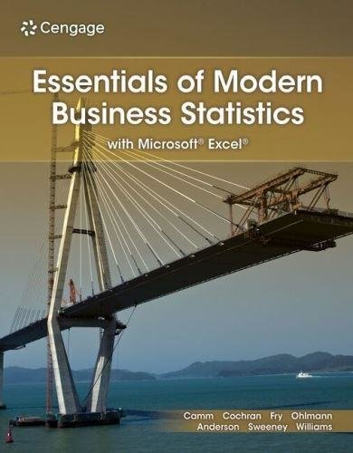 Essentials of Modern Business Statistics with Microsoft® Excel®