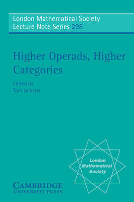 Higher Operads, Higher Categories