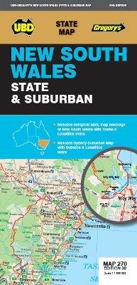 New South Wales State & Suburban Map 270 30th