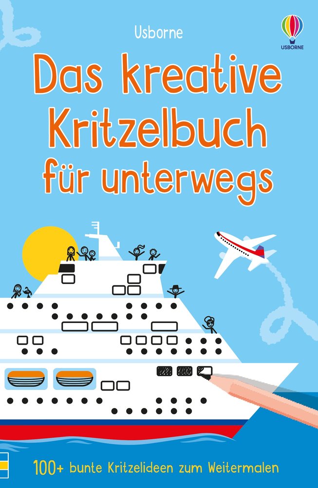 Das kreative Kritzelbuch für unterwegs