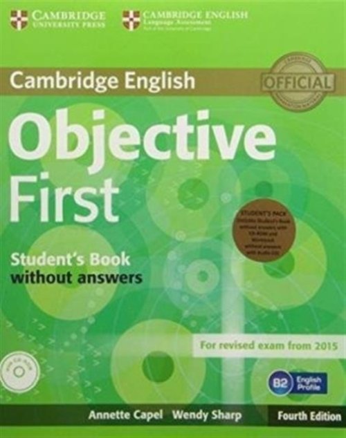 Objective First Student's Pack (Student's Book without Answers with CD-ROM, Workbook without Answers with Audio CD)