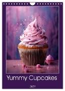 Yummy Cupcakes (Wall Calendar 2025 DIN A4 portrait), CALVENDO 12 Month Wall Calendar