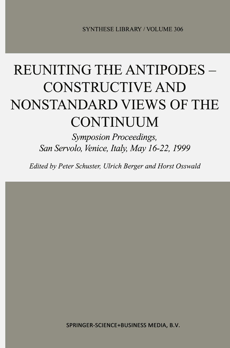 Reuniting the Antipodes - Constructive and Nonstandard Views of the Continuum