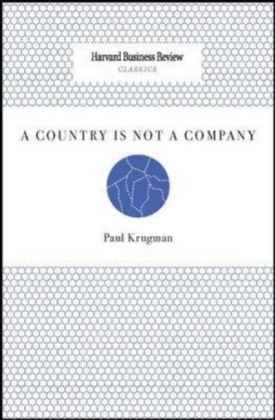 A Country Is Not a Company