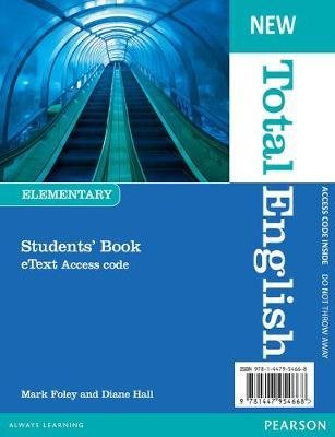 New Total English Elementary eText Students' Book Access Card